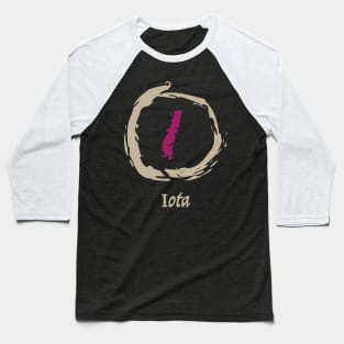 Iota Baseball T-Shirt